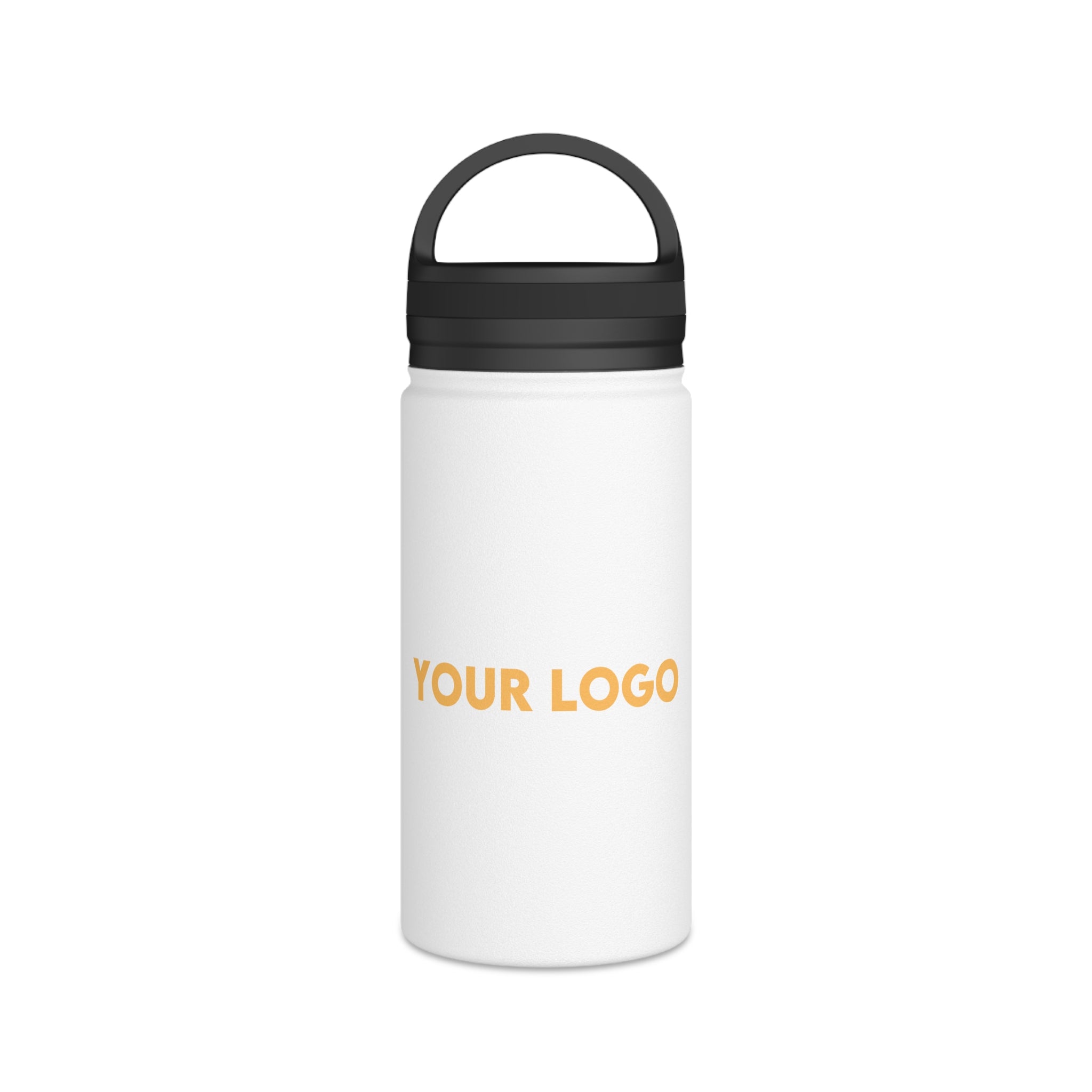Stainless Steel Water Bottle — Custom Logo